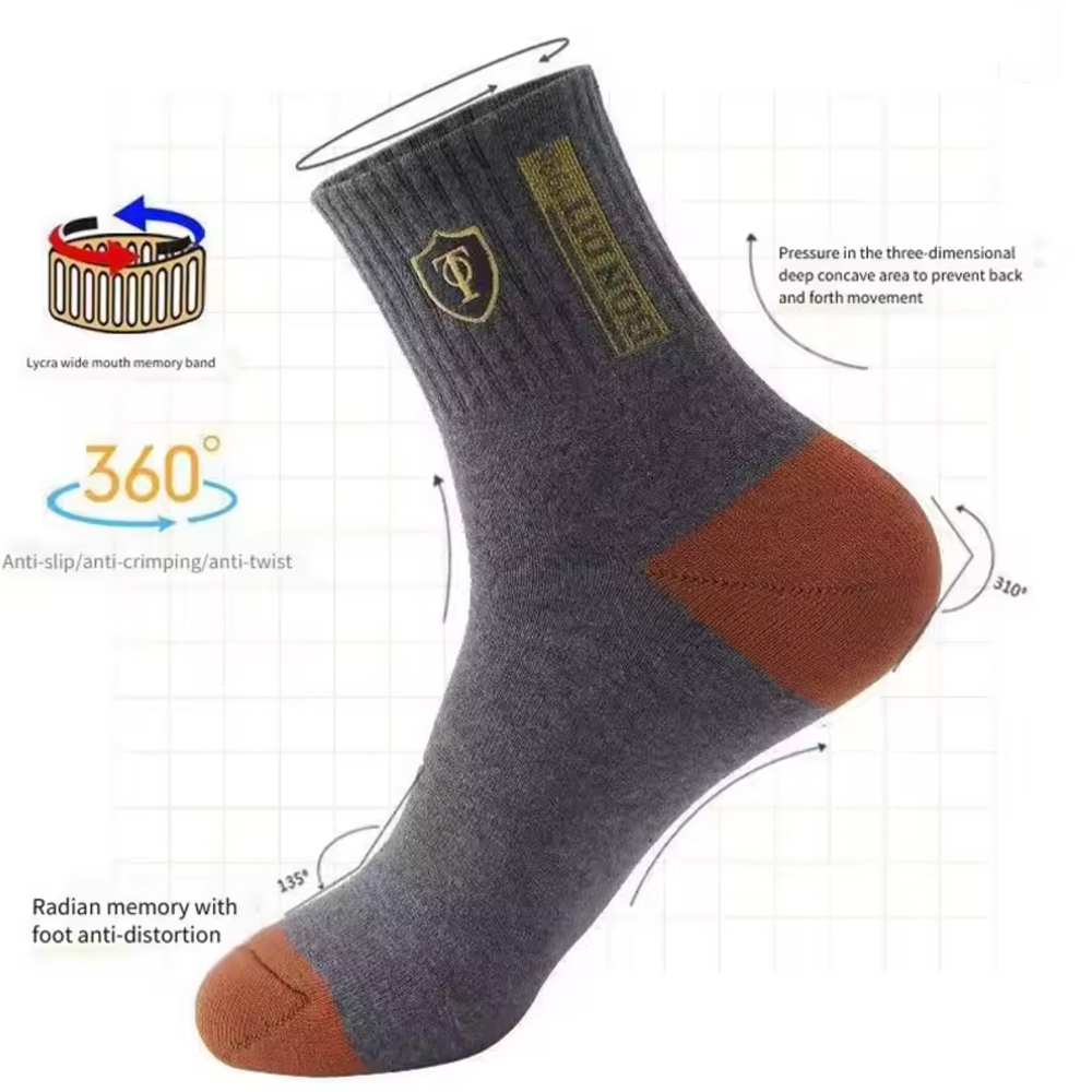 10 Pairs Men's Bamboo Cotton B - Candle Wick recension och pris