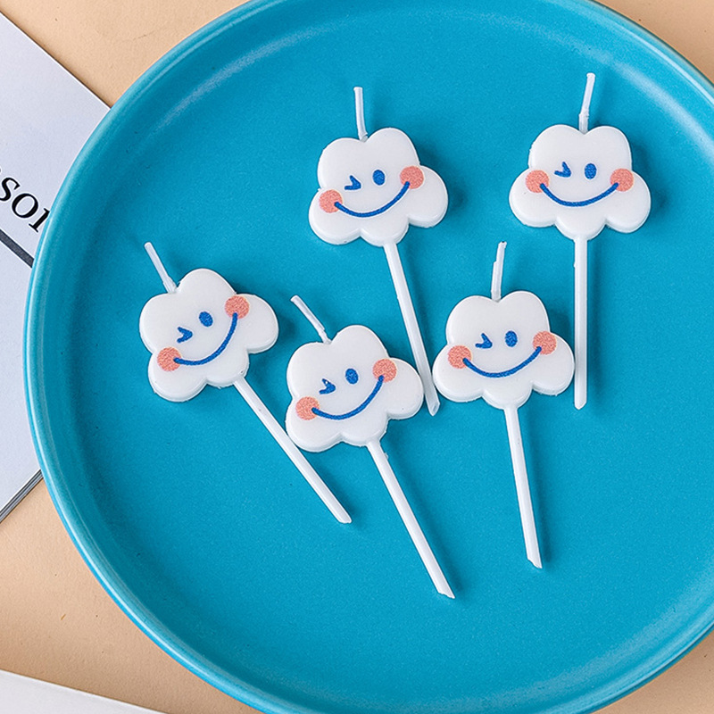Ins Cute Cloud Smiling Birthda - Paraffin Wax recension och pris