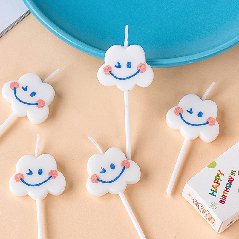 Ins Cute Cloud Smiling Birthda - Paraffin Wax recension och pris