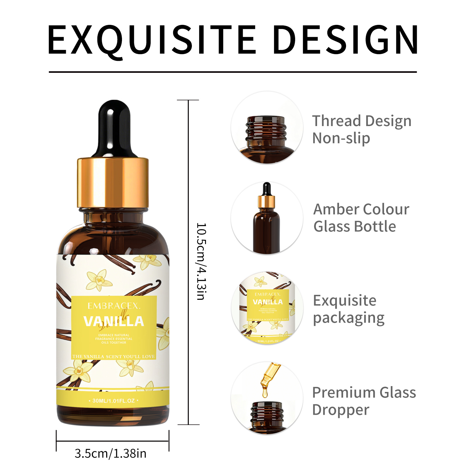 30ml Vanilla Fragrance Oils Fo - Candle Fragrance recension och pris