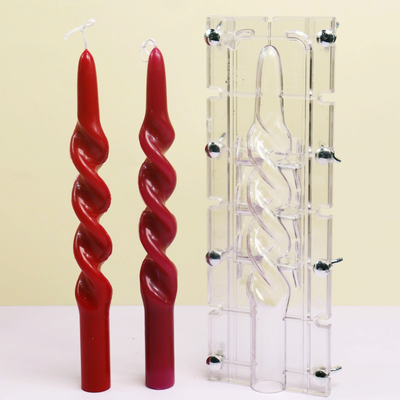 Twisted Stripe Column Acrylic  - Candle Making Kit recension och pris