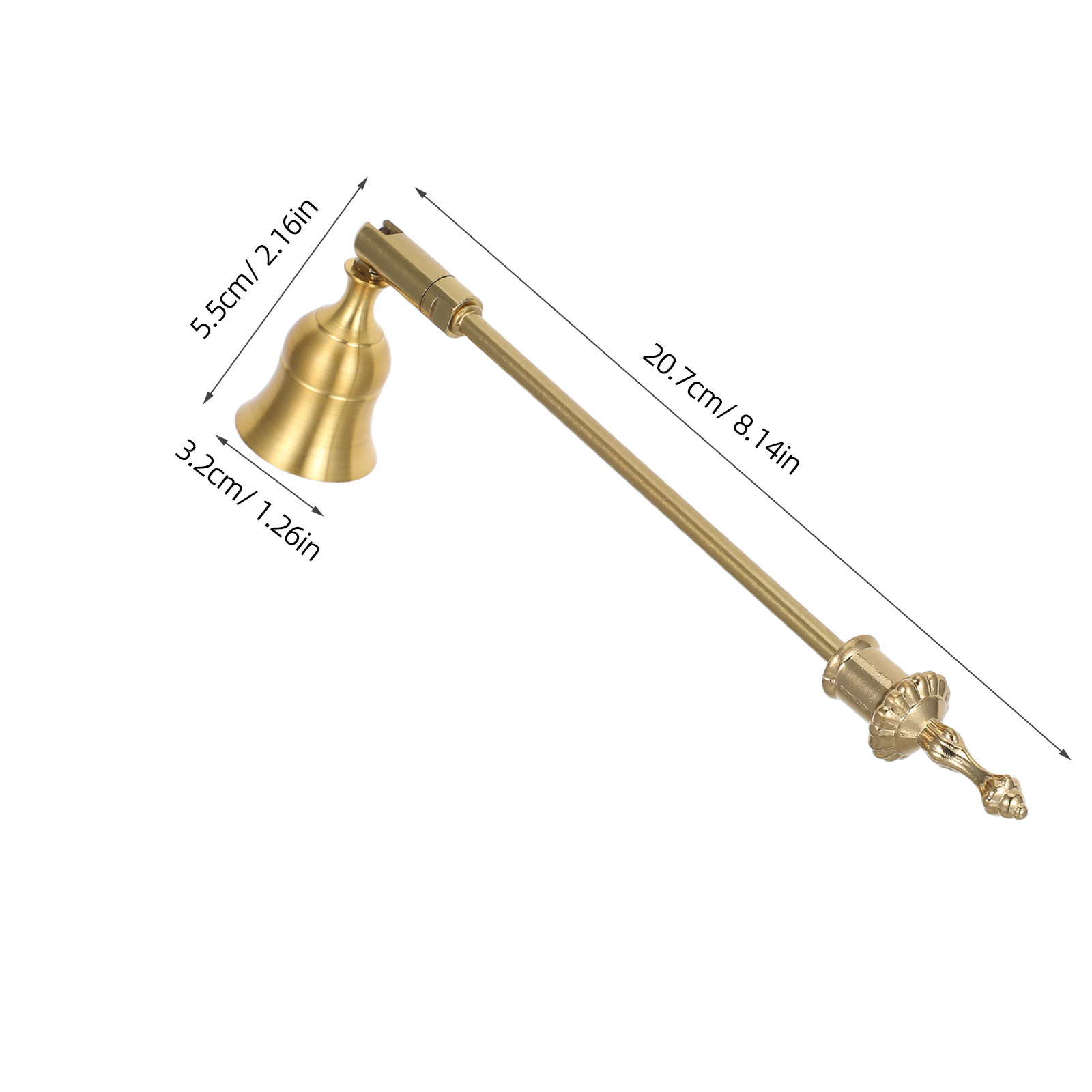 Vintage Decorative Snuffer Alu - Candle Wick recension och pris