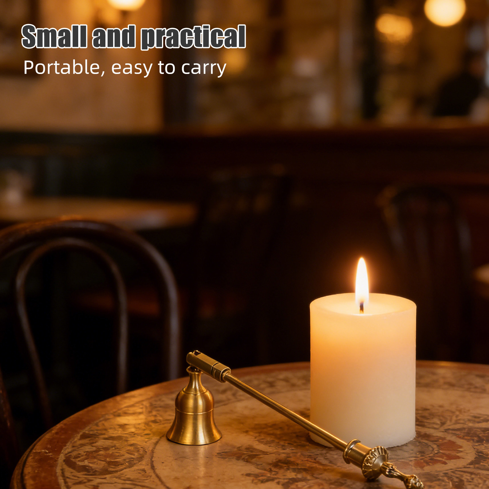 Vintage Decorative Snuffer Alu - Candle Wick recension och pris