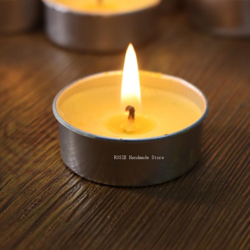 Empty Tea Wax Circular Aluminu - Candle Wick recension och pris