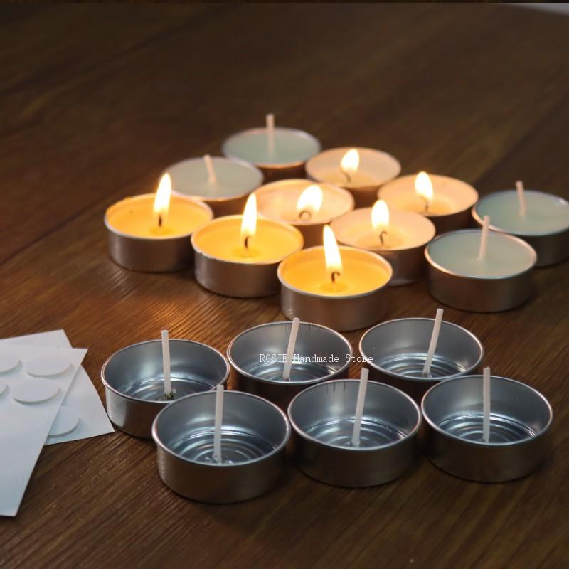 Empty Tea Wax Circular Aluminu - Candle Wick recension och pris