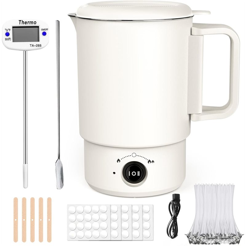 A47U Electric Wax Melting Pot  - Candle Making Kit recension och pris