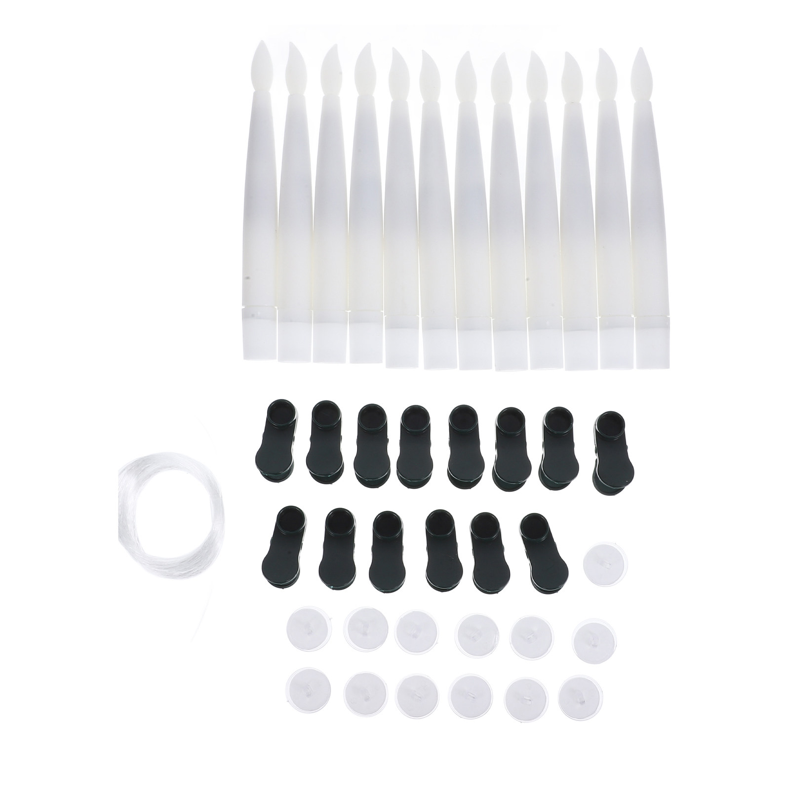 12Sets LED Decoration Candles  - Paraffin Wax recension och pris