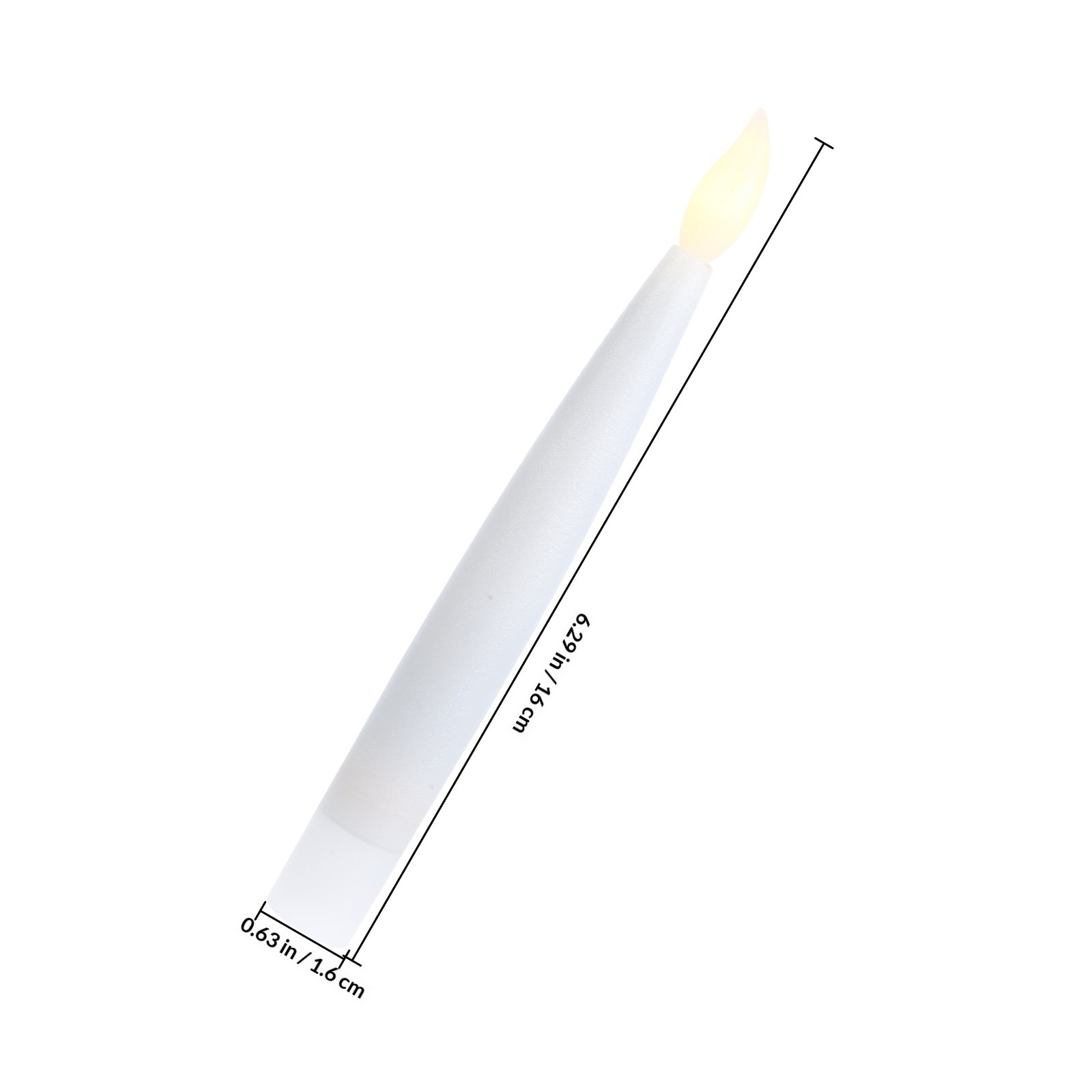 12Sets LED Decoration Candles  - Paraffin Wax recension och pris