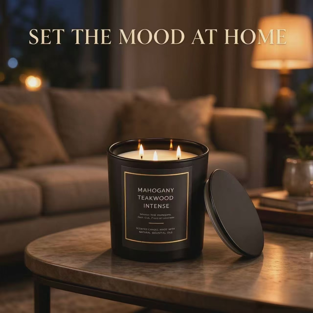 Scented Candles Romantic Air F - Soy Wax recension och pris
