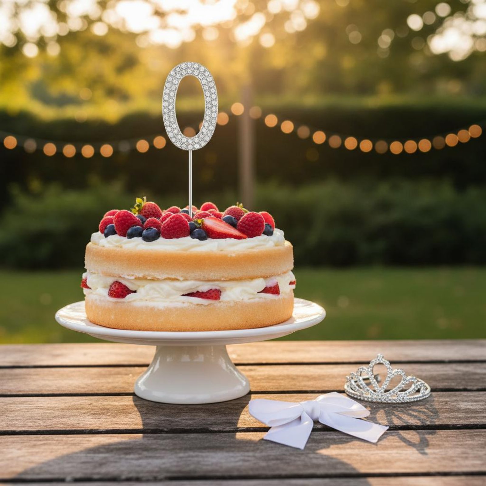 Crystal Crown Cake Topper Spar - Paraffin Wax recension och pris