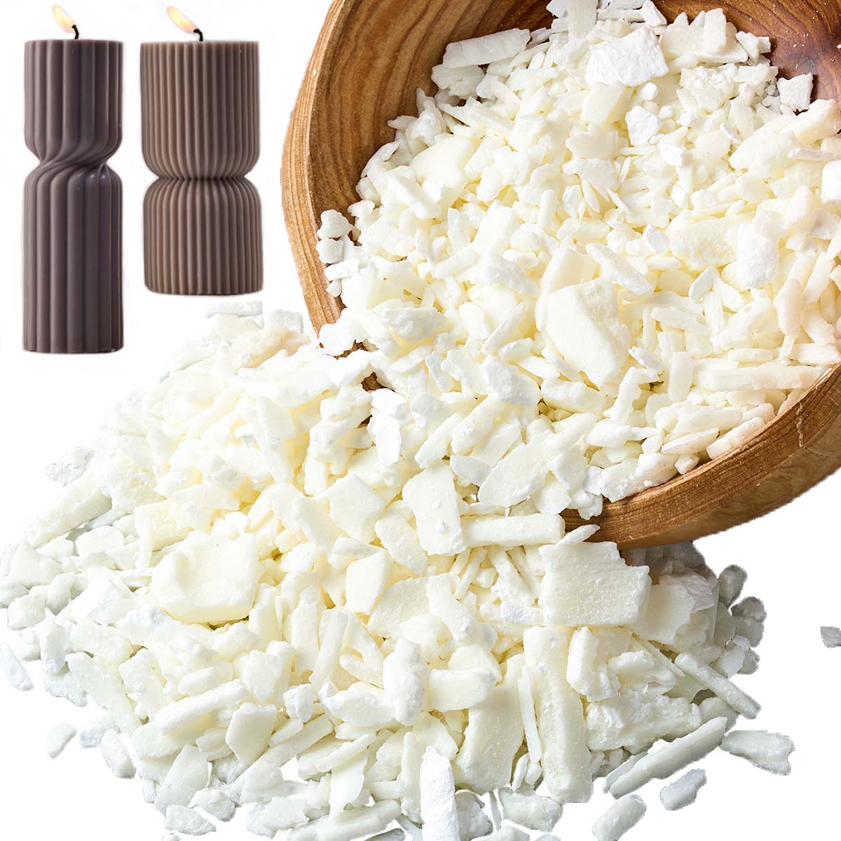 1 Pounds Pure White Soy Wax Fo - Candle Making Kit recension och pris