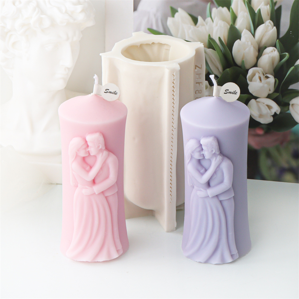 Man and Woman Pillar Silicone  - Candle Making Kit recension och pris