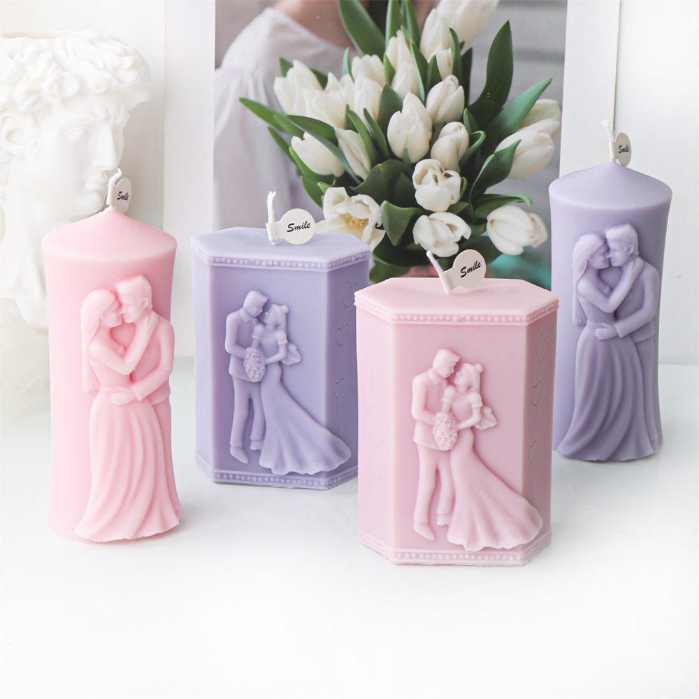 Man and Woman Pillar Silicone  - Candle Making Kit recension och pris