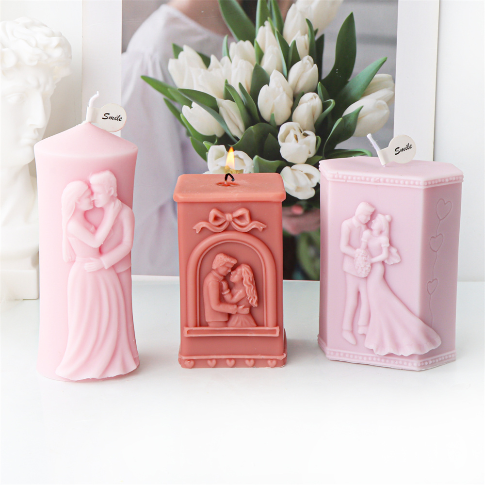 Man and Woman Pillar Silicone  - Candle Making Kit recension och pris