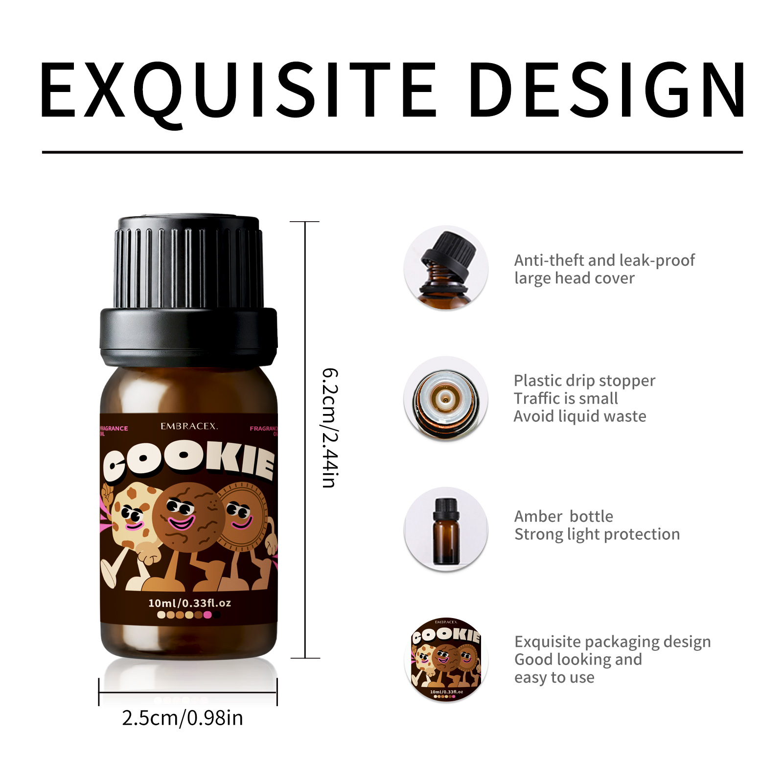 10ml Cookie Fragrance Oils For - Wax Melts recension och pris