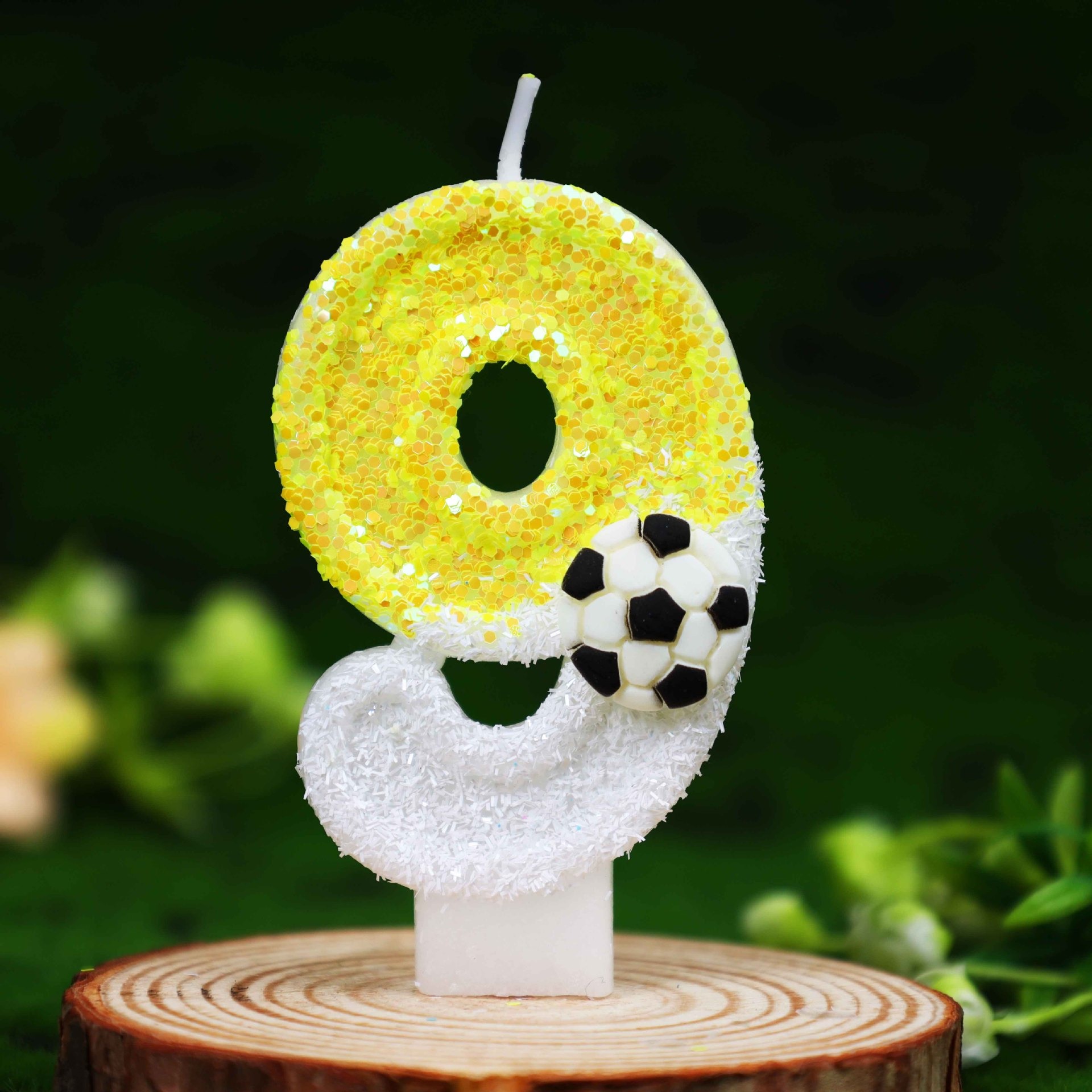 Yellow White Sequins Sports Fo - Silk Candle recension och pris