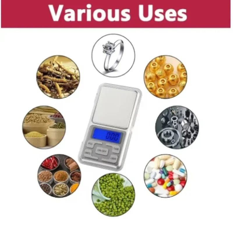 Portable Mini Jewelry Scale Hi - Candle Wax Scale recension och pris