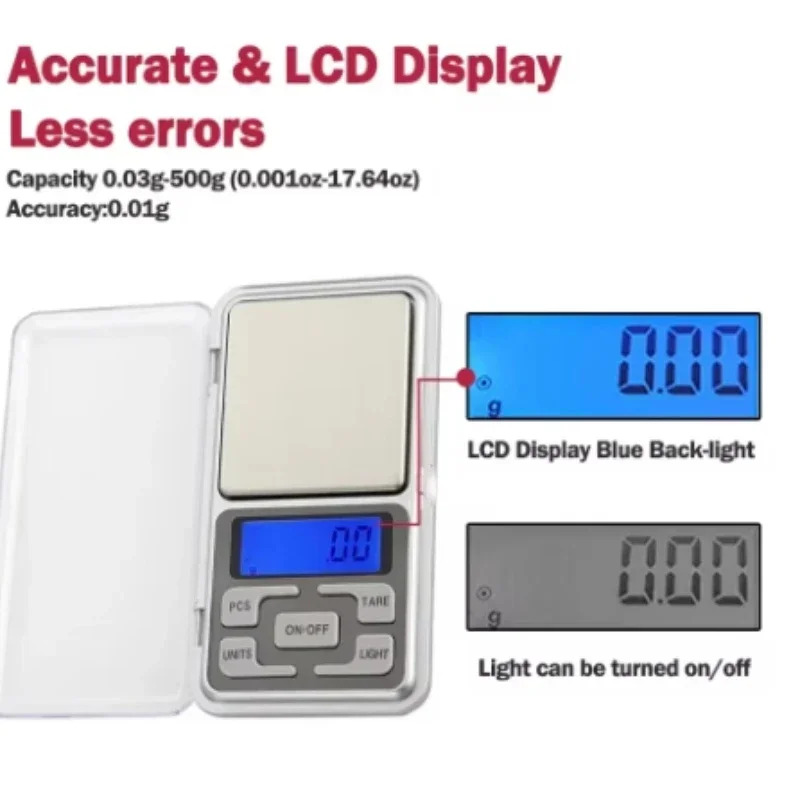 Portable Mini Jewelry Scale Hi - Candle Wax Scale recension och pris