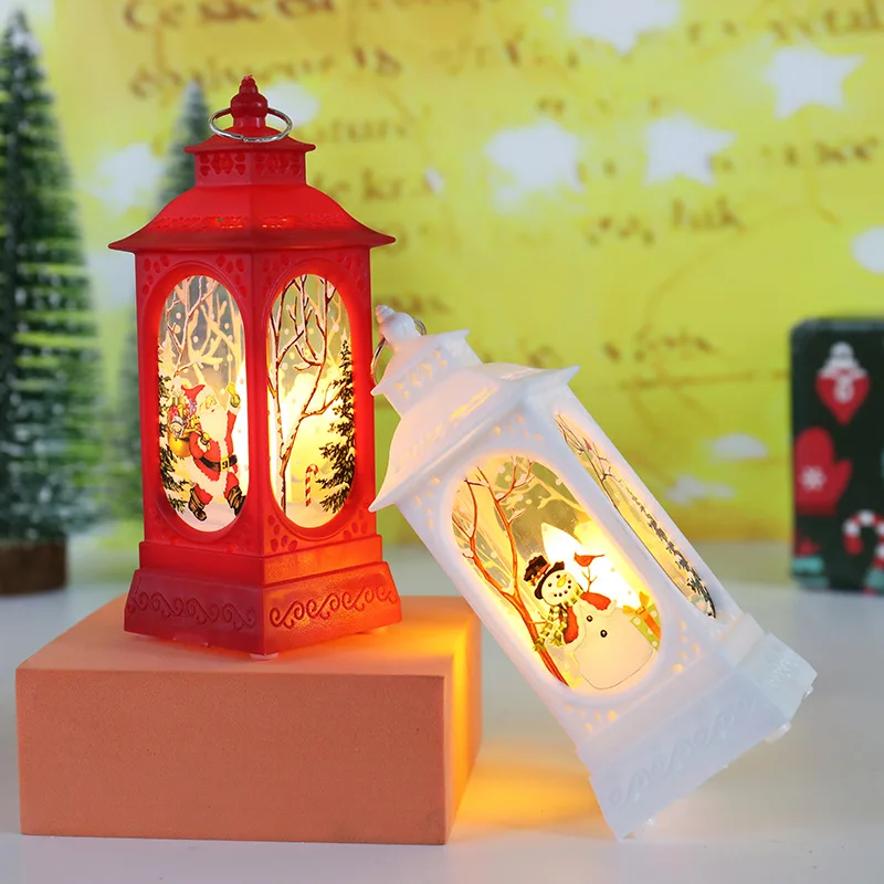 1pcs Christmas Wind Lamp Candl - Candle Containers recension och pris