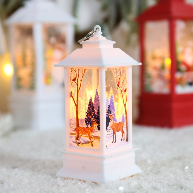 1pcs Christmas Wind Lamp Candl - Candle Containers recension och pris
