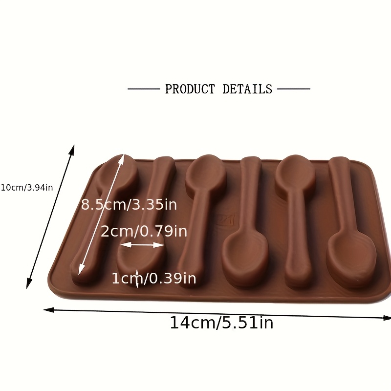 1pc Spoon Silicone Mold, Soap  - Candle Molds recension och pris