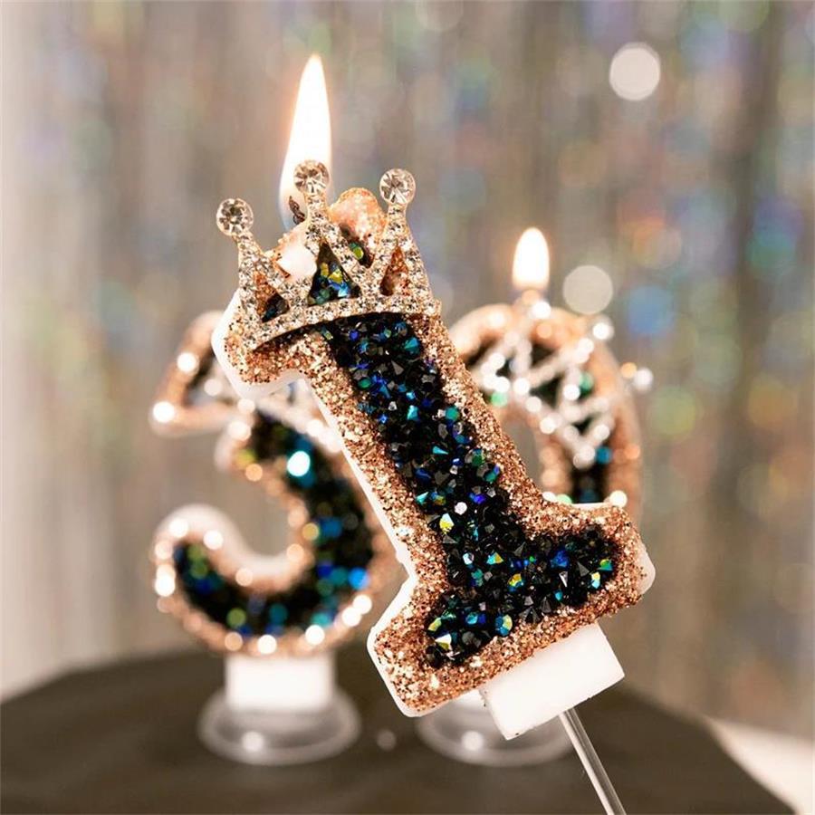 1pc Number 0-9 Birthday Candle - Paraffin Wax recension och pris