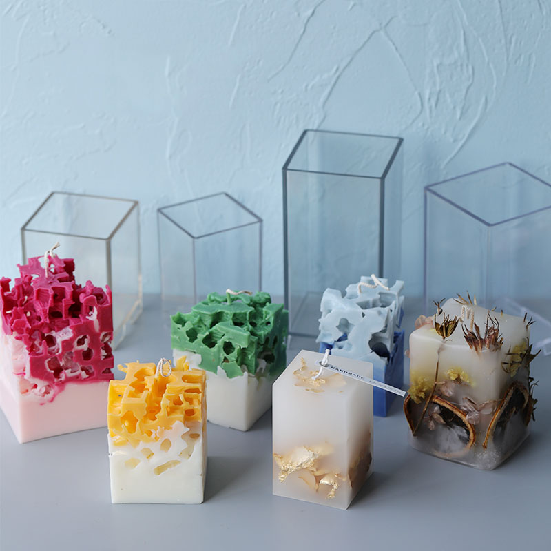 3D Square Rectangle Column Can - Candle Making Kit recension och pris