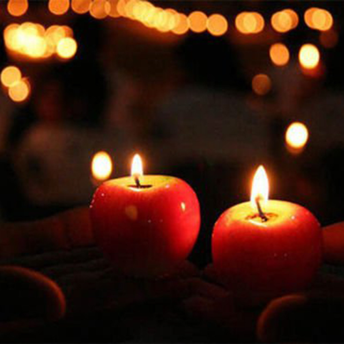 Medium Simulation Apple Candle - Soy Wax recension och pris