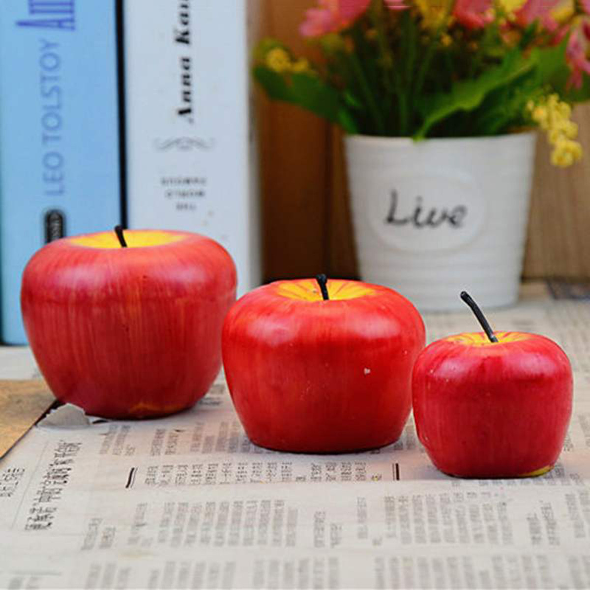 Medium Simulation Apple Candle - Soy Wax recension och pris