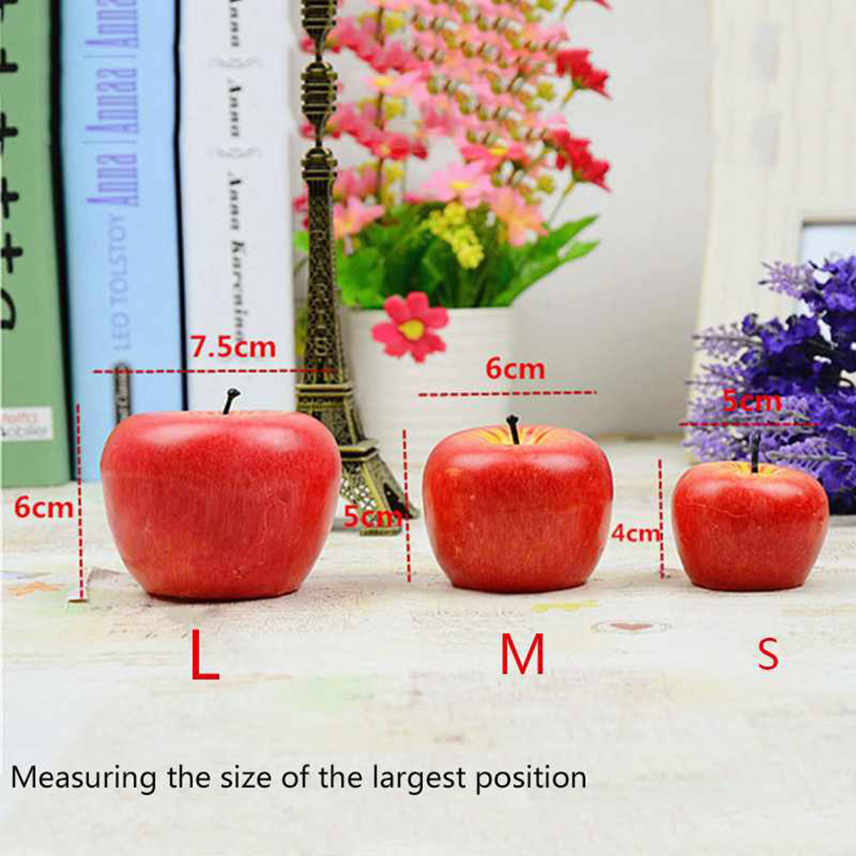 Medium Simulation Apple Candle - Soy Wax recension och pris
