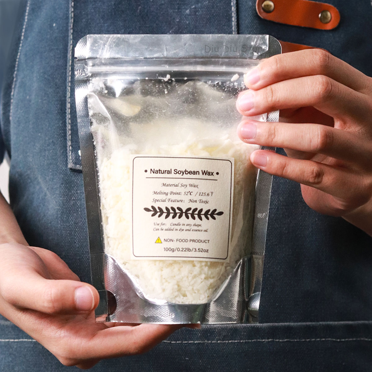 1KG Natural Soy Wax Granular S - Candle Wick recension och pris