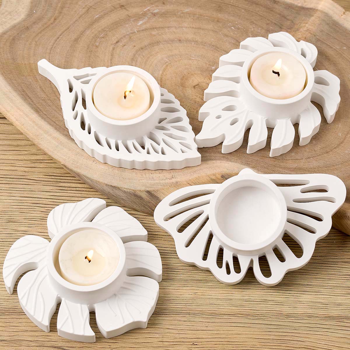 Leaves Candlestick Silicone Mo - Candle Lighter recension och pris