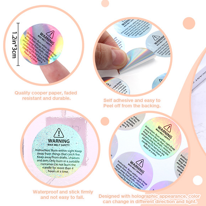 Holographic Glitter Candle Mel - Candle Containers recension och pris